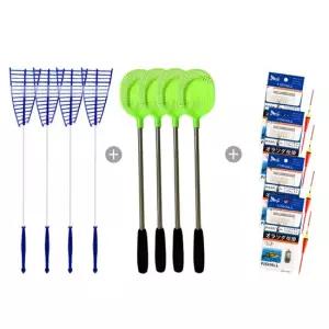 얼음 견지낚시대 4인세트 견지대 빙어 산천어 겨울 채비