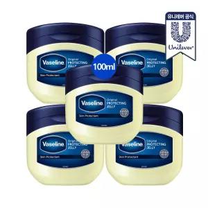 바세린 퓨어 스킨 젤리 오리지널 100ml 5개