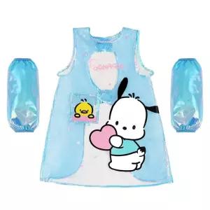 포차코 투명 메쉬 앞치마 세트/미술/가운/유치원/아동용/유아/키즈/압치마/어린이집/요리/놀이/아이/어린이