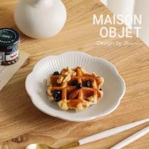 윤도자기 순백 화이트 도자기 찬기 중 2P