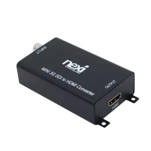 SDI to HDMI 변환 컨버터 75옴 BNC 케이블 연결 최대 100m 지원 CCTV DVR PC 모니터 / SDI-HDMI WISENX399