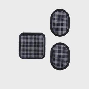 메쉬 버전 뱃살 벨트 복근 젤 패드 전극 움직이기 귀찮은 액세서리 스티커 3매