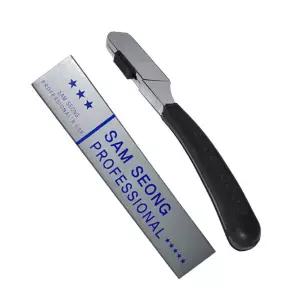 삼성 이발 쉐이빙 면도기 샤크 바버샵 면도날 이용사