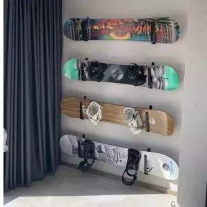 스노우보드거치대 스노보드거치대 매장 보관 가정용 대량 데크 진열대