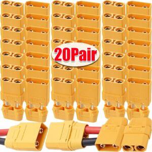 XT90 플러그 암수 커넥터 케이 90 단자 XT RC 리포 용접 커버 와이어 어댑터 드론