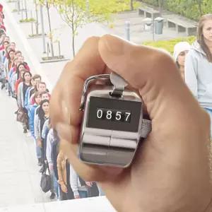 다이얼카운팅기 숫자세는기계 수동카운터기 피플카운팅 손가락계수기