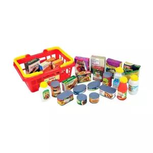쇼핑 마트 놀이 과자 통조림 장난감 유치원 계산대