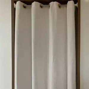 [골드스마일]공간분리 아일렛 문 가리개 커튼 아이보리 200cm