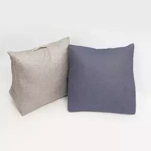 삼각 등받이 쿠션 허리 등 쇼파 침대 생활방수 소형