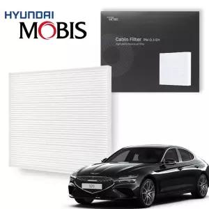 현대모비스 G70 에어컨 필터 순정 PM0.3 E11 차량용공기청정기 자동차교체 청소 미세먼지 헤파 제네시스G70