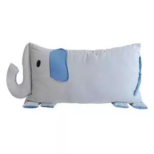 귀여운 코끼리 상어 대형 쿠션 침대 선물 등받이 삼각 침대틈새쿠션 베개