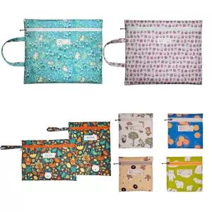 방수 어린이집 유치원 식판 기저귀 여벌옷 약 파우치 주머니 보조가방 준비물 생일 단체 선물