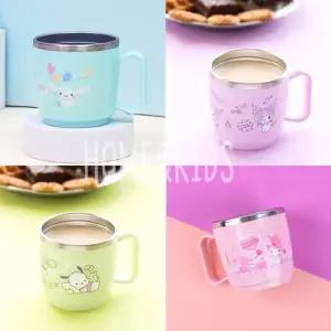 [홈앤키즈]산리오 양치컵 컬리 식기세척기용 스텐컵 S 어린이집 준비물 유아 수료선물 아기 초등 물컵