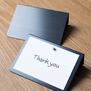 컬러 스텐 자석 메모 홀더 꽂이 고급 금속 가격표 POP 쇼카드 네임텍 거치대