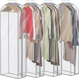 질링크 통기성 모피 코트 보관 가방 60 가운용 긴 밍크 10 구스테드 주름 없는 가죽 재킷 퍼프 드레스