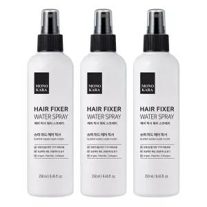 (3개)모노카라 초강력 워터 헤어스프레이 250ml/A7