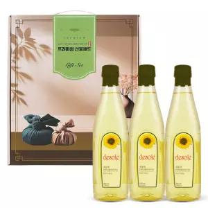 해바라기씨유500mlx3p .식용유선물세트 오일세트 김 명절 추석 설날 설선물