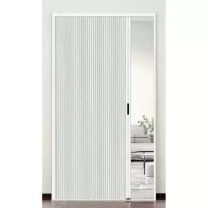 슬라이딩 도어 프레임 접이식 홀딩 칸막이 간이 커튼