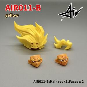 에어 012 A SHF 드래곤볼 손오공 헤드스컬프 액세서리 애니메이션 컬렉션 피규어 모델