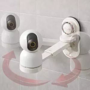 홈캠거치대 무타공 흡착 회전 브라켓 거치대 헤이홈 타포 이글루캠 티피링크 샤오미 호환