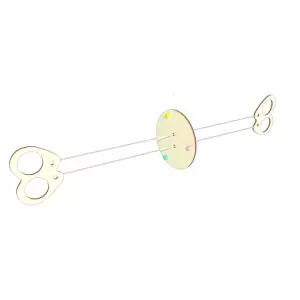 원심력 소리팽이 색혼합 끈팽이 만들기 10인용/ 창작교실 교과연계 놀이과학 학교기관