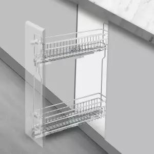 싱크대 코너 선반 슬라이딩 인출식 레일 하부장 땅콩장 스윙 주방 냄비