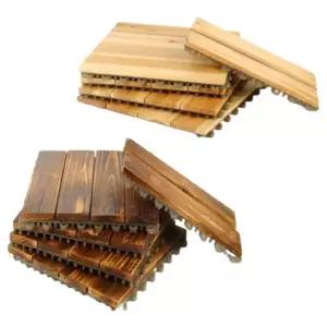 [무료배송] 편백나무 조립식 마루 바닥재 12개입 셀프 인테리어