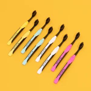 덴티플 치과 칫솔 부드러운 이중 미세모 어금니 교정용 작은헤드 잇몸 임산부