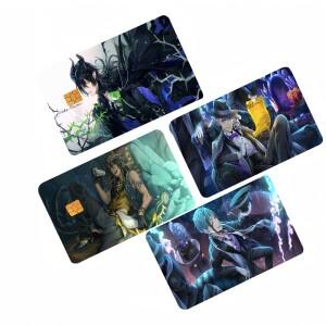 Twisted Wonderland 신용 카드 스킨 스티커 VISA 은행 교통 방수 Anti-scratch Women Gift