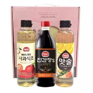 선물 맛술 조미료 식용유 간장 식초 설날 소스 설선물 명절 선물세트 답례품 포장