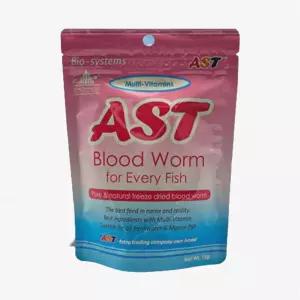 인디언 복어 먹이 냉동장구벌레 복어 키우기 짱구벌레 실지렁이 블러드웜 사료 15g