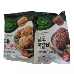 비비고 도톰동그랑땡 340g 2개 + 남도 떡갈비 450g 2개