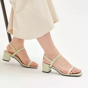 [슈펜] [베이직] 스퀘어 투스트랩 샌들 5.0 (HPWWND305M-T)
