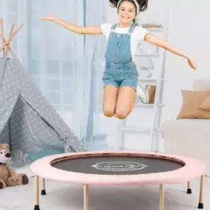 아이워너 유아 아동 트램폴린 방방 선물 122cm 핑크 BNA