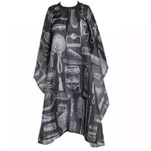 블랙헤어가운 커트보 파마 드라이 염색 미용용 용실 커트 받침대