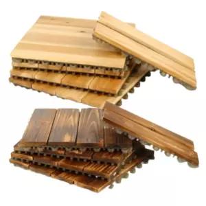 편백나무 조립식 마루 바닥재 18개입 셀프 인테리어 셀프마루시공