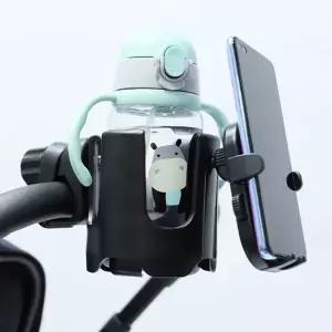 [하프클럽/골피아]나이스 유모차 컵홀더+스마트폰거치대