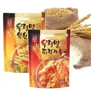 [예찬愛][우리밀농협] 우리밀 부침/튀김가루 각500g(2봉)