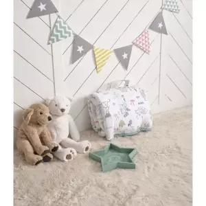 [롯데백화점]알레르망 베어트리 일체형 낮잠이불