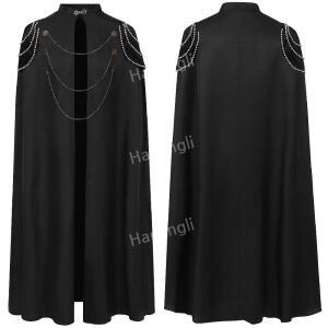 코스프레 할로윈 롱 숄 코스튬 귀족 기사 왕자풍 망토