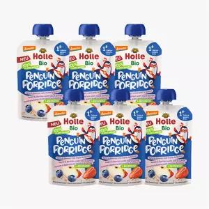 유기농 오트밀 퓨레 6개 세트 - 펭귄 포리지 (이유식)