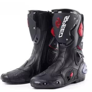 바이크 라이딩 논슬립 방수 통부츠 남성 오토바이 부츠 신발