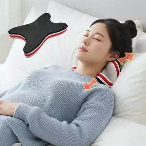 목견인기 디스크 거북목 경추 일자목 방지 자세 교정기 가정용 마사지 스트레칭 기구