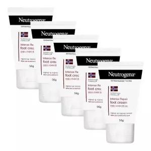 고품질 뉴트로지나 인텐스 리페어 풋크림 56g X 5개 (WFKDYNS)