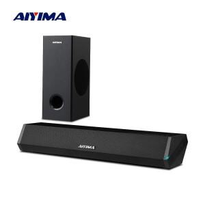 AIYIMA S03D 오디오 사운드바 서브우퍼 포함 홈 TV용 무선 블루투스 2.1 PC 게임용 HD 서라운드 시스템