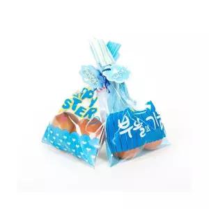 부활절달걀포장지 빵끈형 2구계란포장지 20매1세트 2종디자인랜덤발송 부활절계란포장 부활절계란스티커