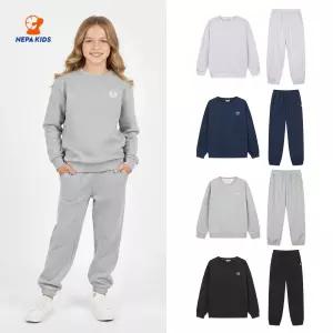 NEPA KIDS 네파키즈 공용 에센셜 맨투맨 세트 KMC5952