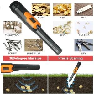 방수 휴대용 금속 탐지기 지하 금, 은 및 구리 HS16 위치 탐지봉 도매 완전 자동