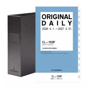 프랭클린플래너 26년 4월 1D2P 리필세트 CL 다이어리 LOGROG