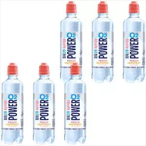파워오투 복숭아자몽 500mlx6개/2세트구매시 1000원DCx넉넉한 유통기한